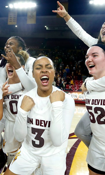 Arizona State women rally to upset No. 2 Oregon 72-66